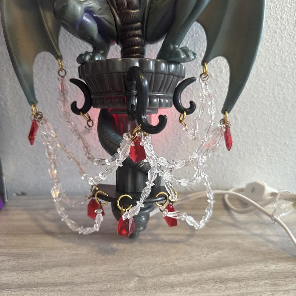 VTG 1996 HallowScream Nightmare Collection Flickering Gargoyle Light Wall Sconce